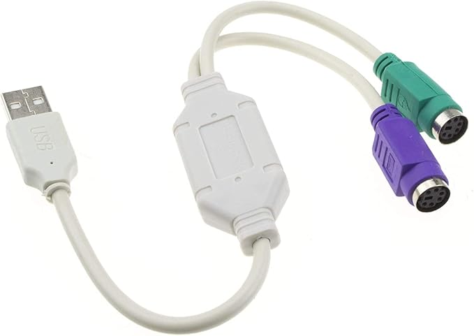 Adaptador PS2 a USB reacondicionado