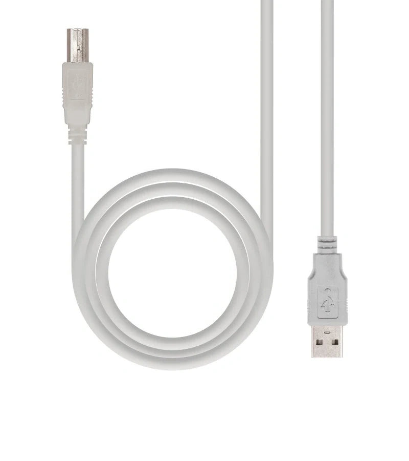 Cable USB-A Macho a USB-B Macho
